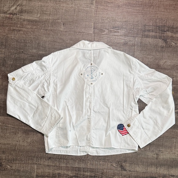 Women's White Jacket - Picture 7 of 10